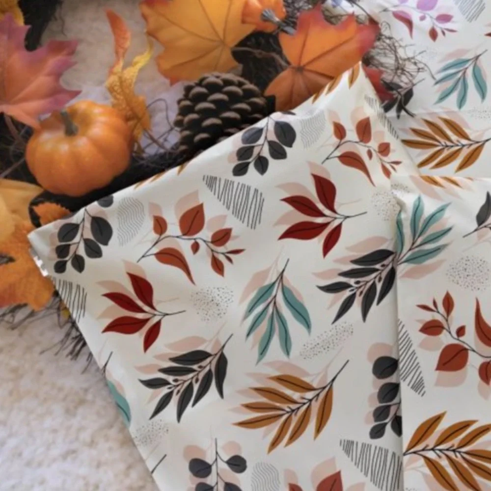 20 19X24 Poly Mailers Fall Leaves / Autumn Leaf Envelopes PRICE IS FIRM - Picture 6 of 6